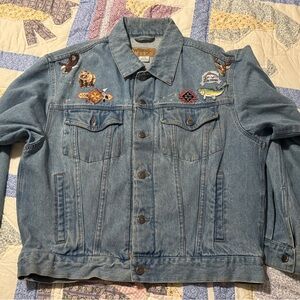 Wrangler Light Blue Denim Jacket with Embroidered Details